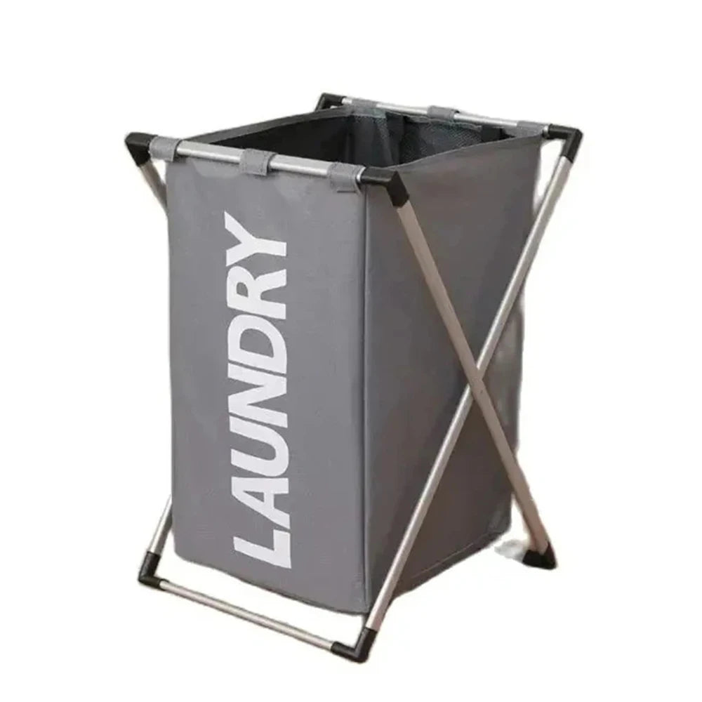 1-3Grids Laundry Basket Foldable