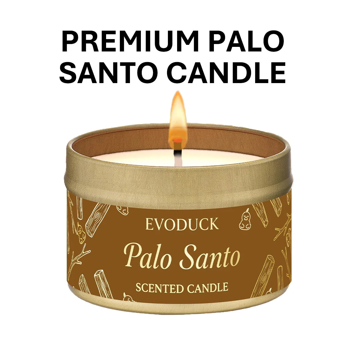 Palo Santo Scented Candles Premium Palo Santo Purify Elevate Energy Cleansing  Candle for Meditation Winter Gifts Gift For Woman