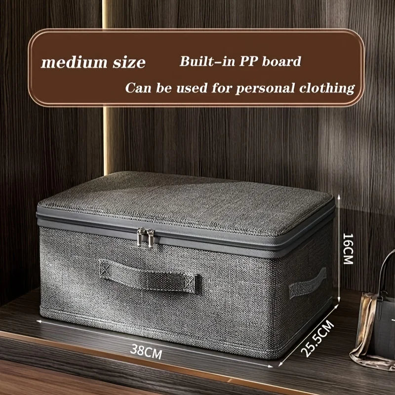 Clothe Organizer Bedroom Storage Box Folding Bedding Socks Underwear Storage Packing Bags Space-Saving for Closet Living Room