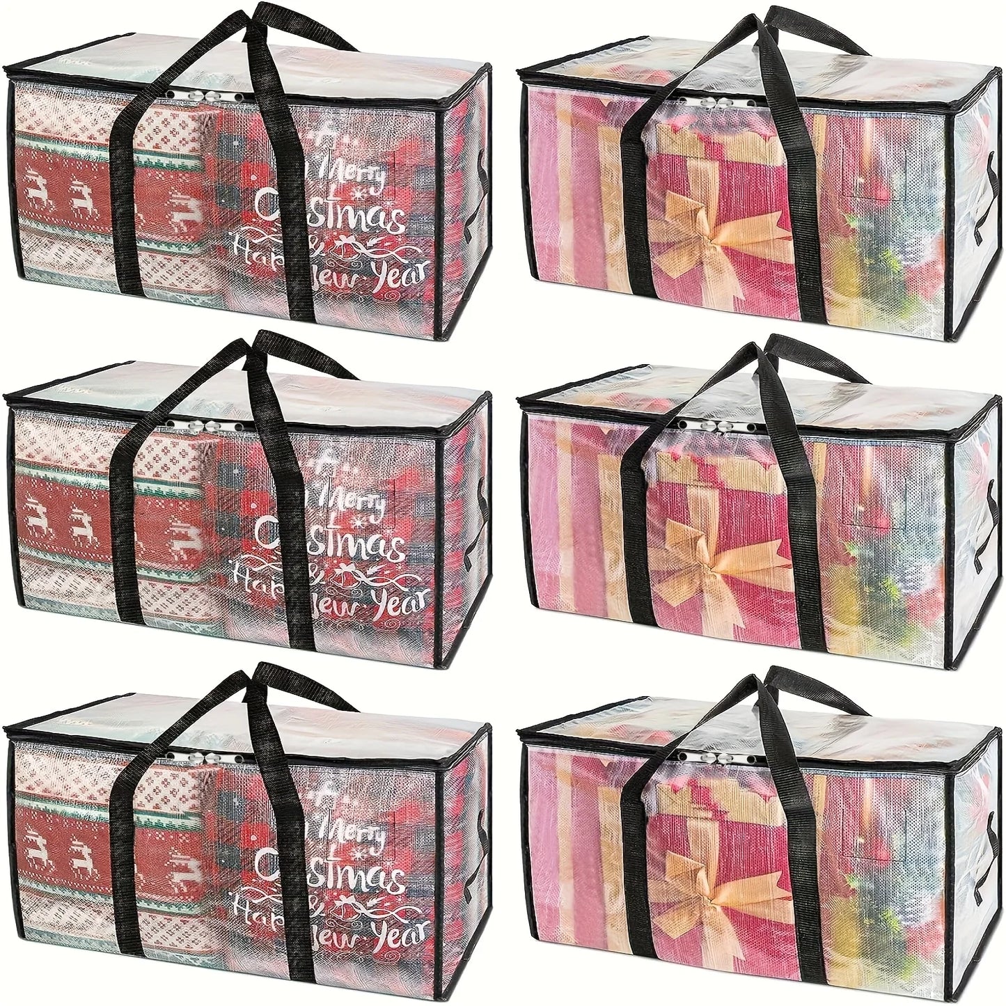 Large Capacity Storage Bag, Transparent and Visible, Clothes, Blankets, Handbags, Used for Moving Supplies, Various Items