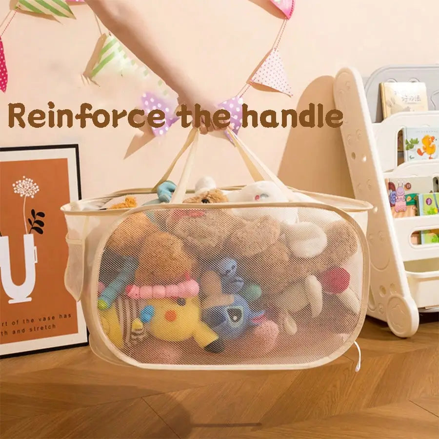 New Foldable Laundry Basket, Large Capacity Storage Laundry Basket, Bathroom Storage Basket. Laundry Hamper, Washing Basket Bathroom Organizer, Basket, Storage Basket, Foldable Laundry Basket