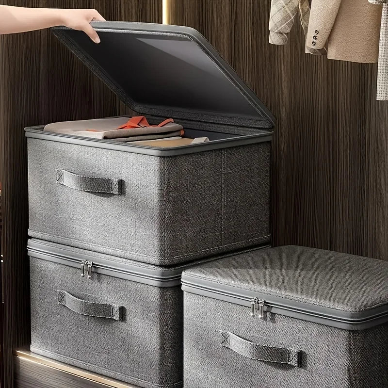 Clothe Organizer Bedroom Storage Box Folding Bedding Socks Underwear Storage Packing Bags Space-Saving for Closet Living Room