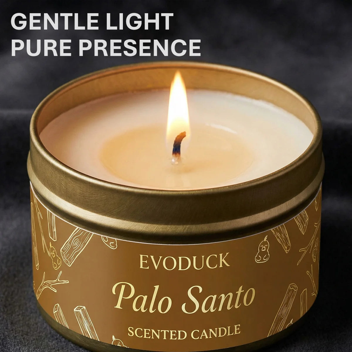 Palo Santo Scented Candles Premium Palo Santo Purify Elevate Energy Cleansing  Candle for Meditation Winter Gifts Gift For Woman
