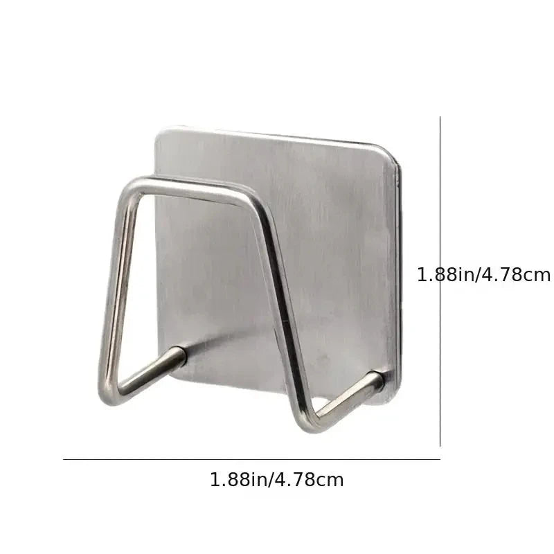 Sponge drainage bracket, wall mounted sponge bracket, stainless steel sink drainage bracket