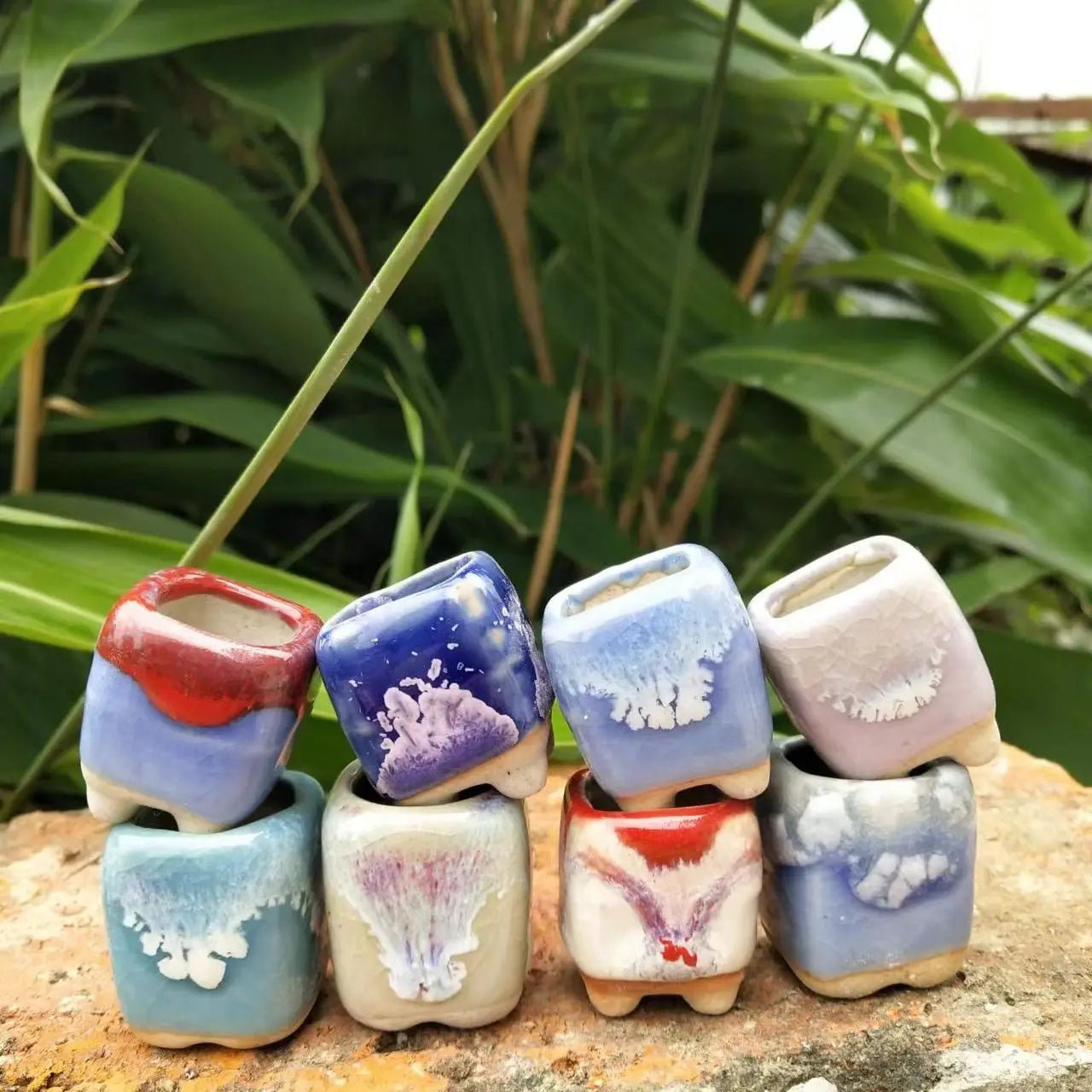 Mini Ceramics Flowerpot