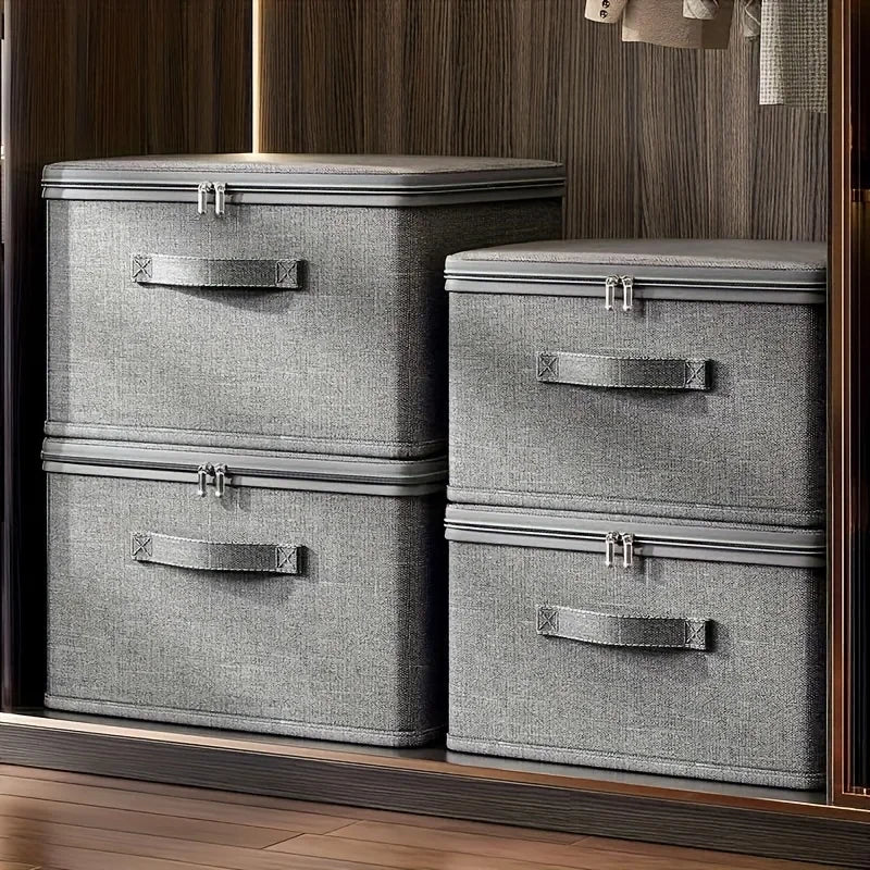 Clothe Organizer Bedroom Storage Box Folding Bedding Socks Underwear Storage Packing Bags Space-Saving for Closet Living Room