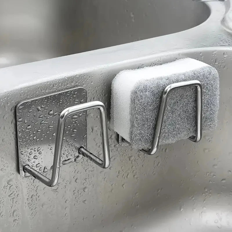 Sponge drainage bracket, wall mounted sponge bracket, stainless steel sink drainage bracket