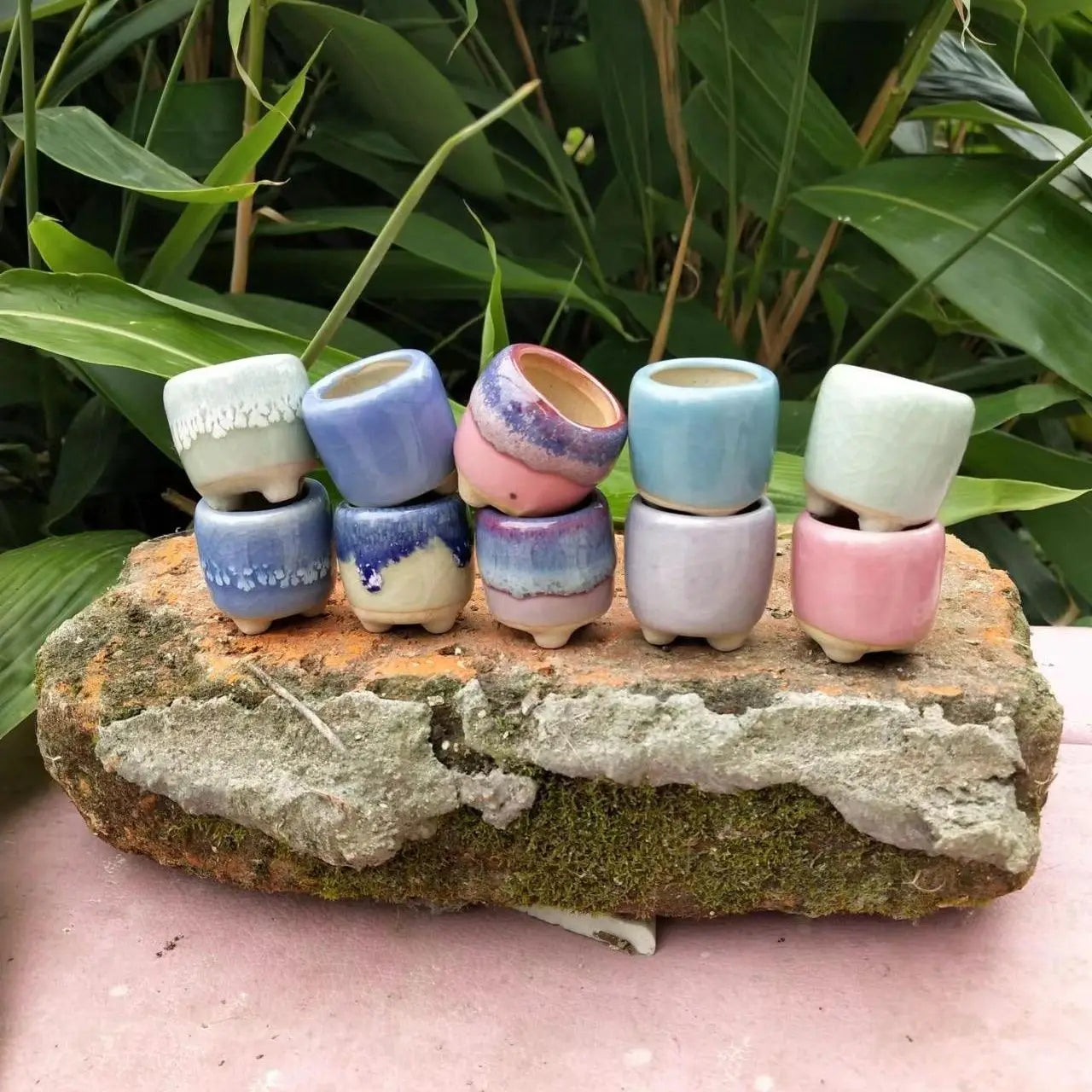 Mini Ceramics Flowerpot
