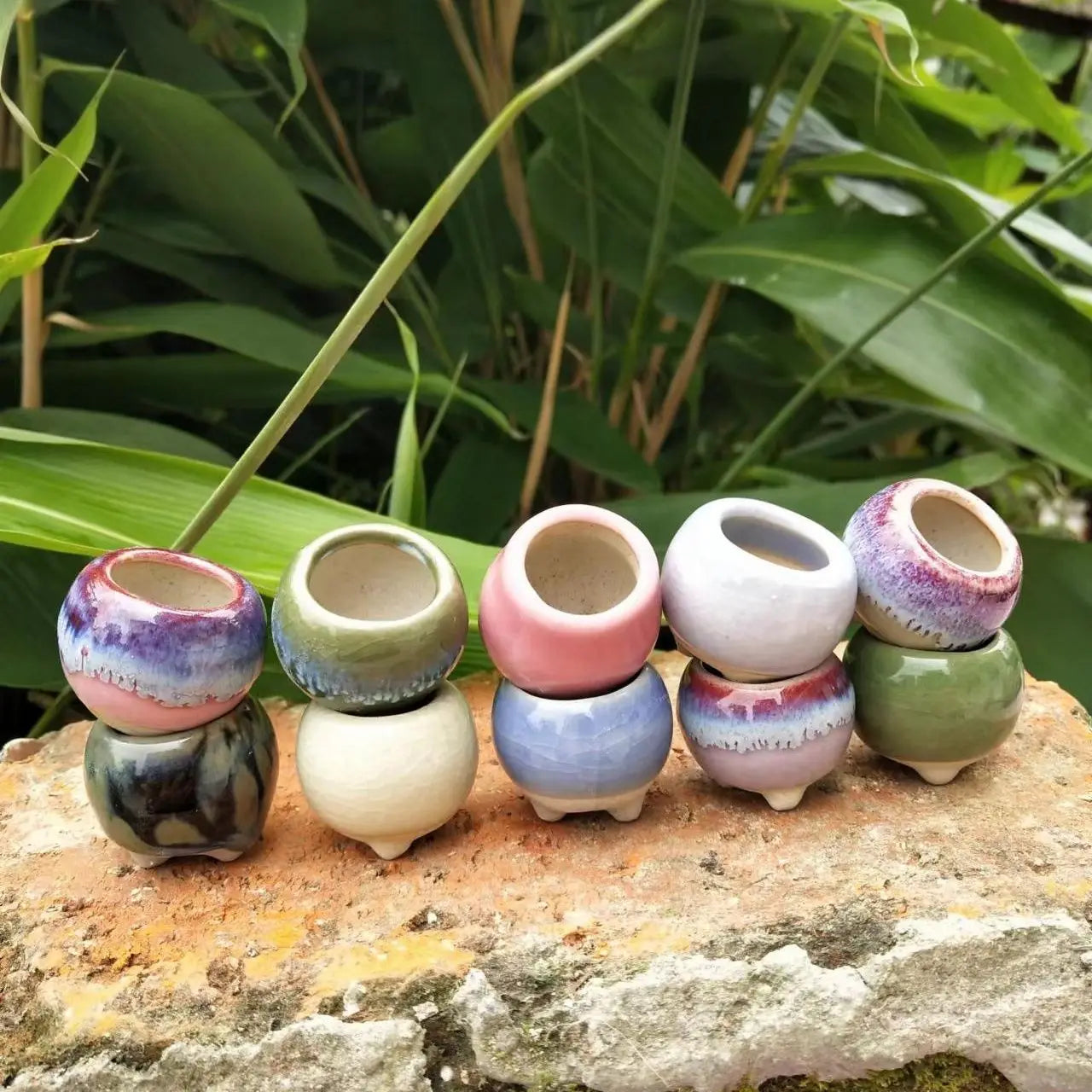 Mini Ceramics Flowerpot