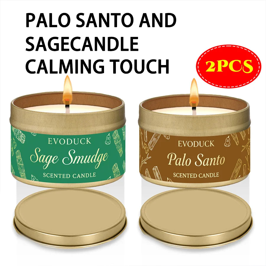 Palo Santo Scented Candles Premium Palo Santo Purify Elevate Energy Cleansing  Candle for Meditation Winter Gifts Gift For Woman