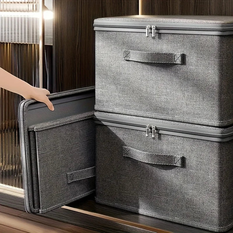 Clothe Organizer Bedroom Storage Box Folding Bedding Socks Underwear Storage Packing Bags Space-Saving for Closet Living Room